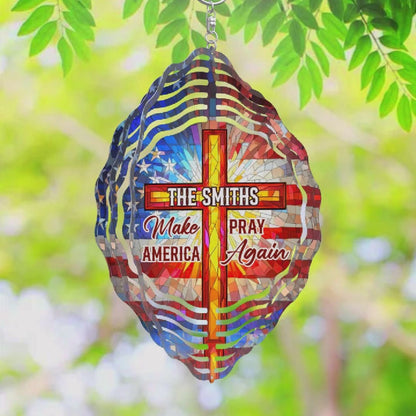 Make America Pray Again - Personalized Wind Spinners