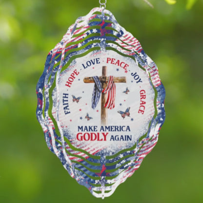 Make America Godly Again - Wind Spinners
