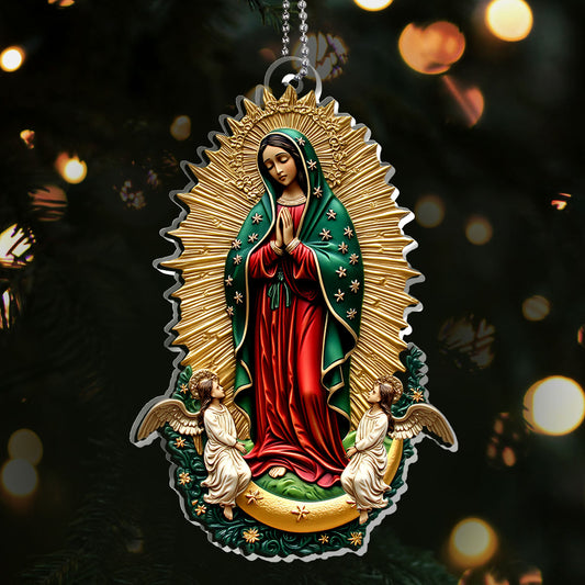 Our Lady Of Guadalupe -  1-Layer Acrylic Ornament