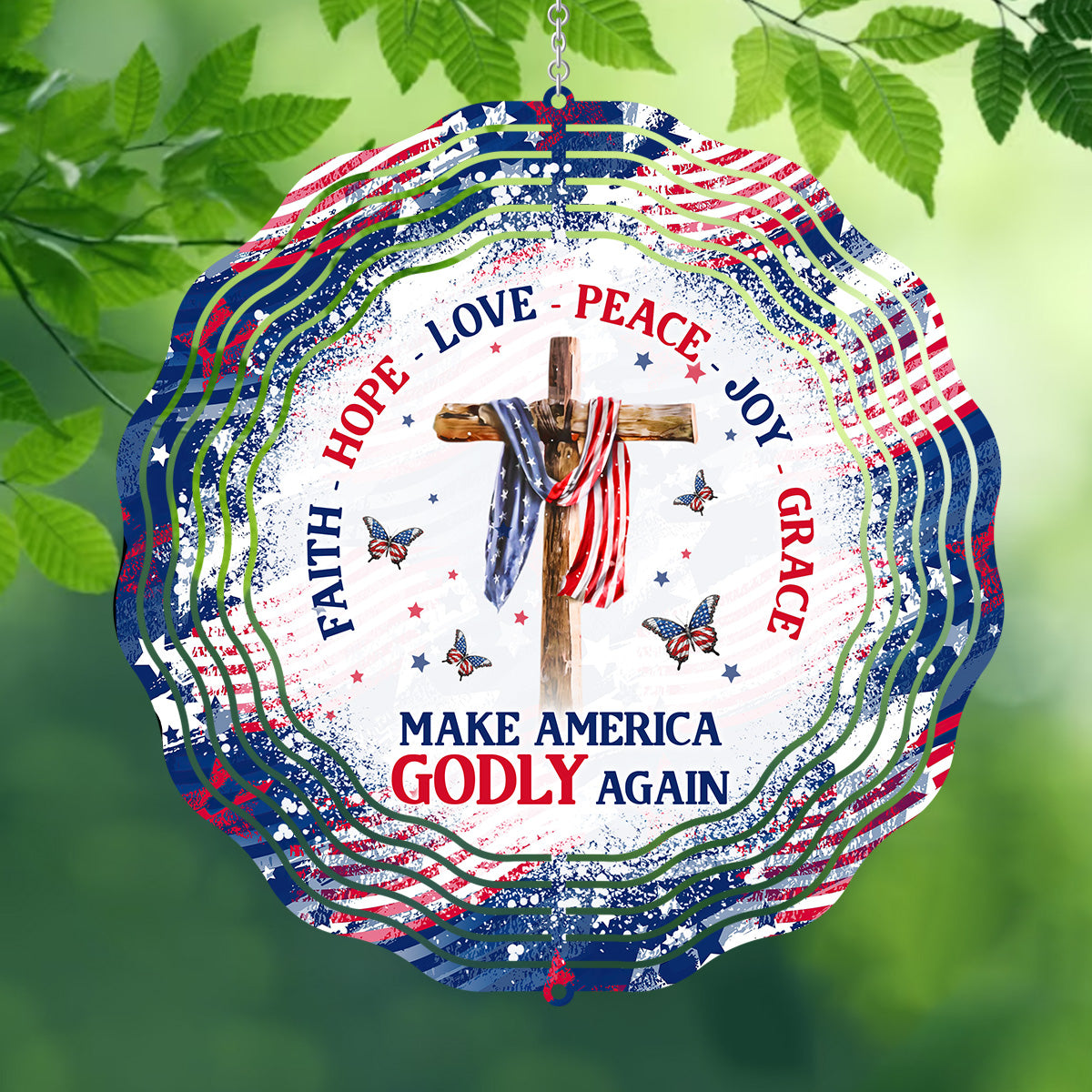 Make America Godly Again - Wind Spinners