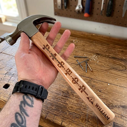 Pastor Called To Build Led To Serve - Personalized Wooden Hammer