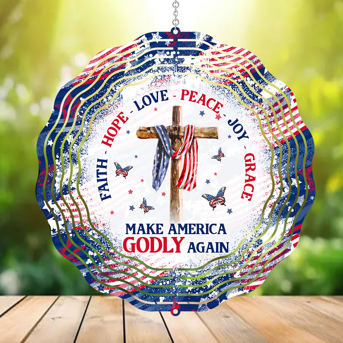 Make America Godly Again - Wind Spinners