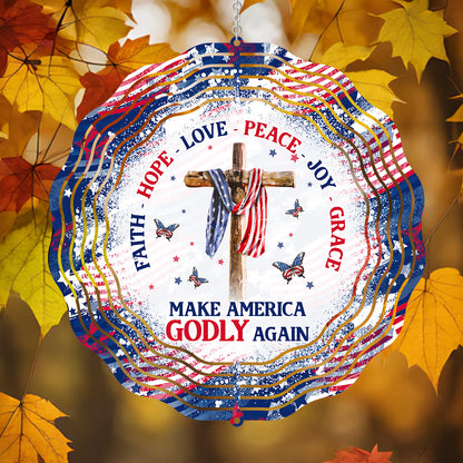 Make America Godly Again - Wind Spinners