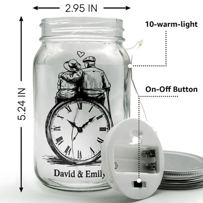 Journey Of Connection - Personalized Mason Jar Light