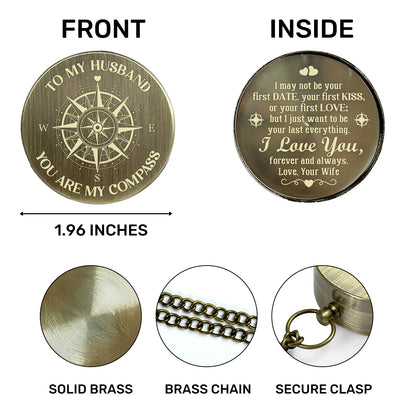 My Last Everything - Personalized Compass